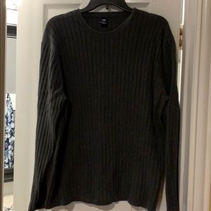 EUC Men’s Gap sweater, gray, 100% cotton, SZ XL